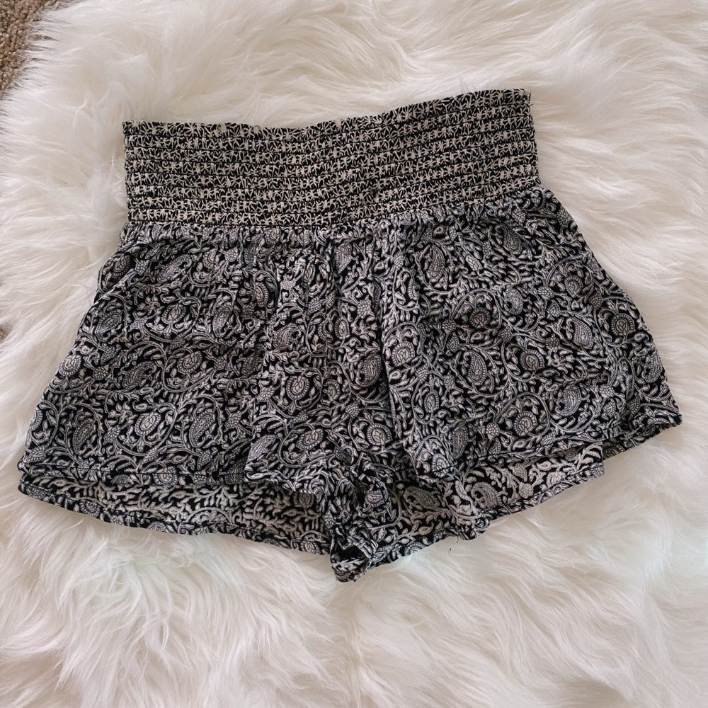 Floral print shorts